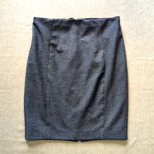 EXPRESS CHARCOAL GRAY PENCIL SKIRT, SIZE 2